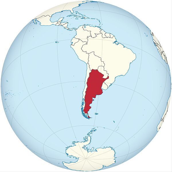 Argentinien aus dem All, Autor: TUBS