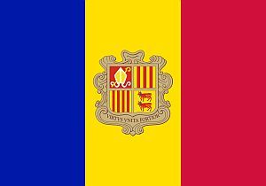 Flagge Andorra