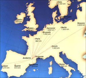 Geografie Andorra