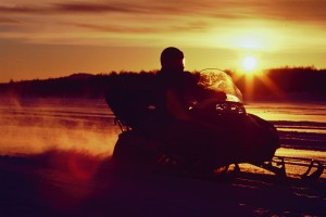 Finnland_Motorschlitten