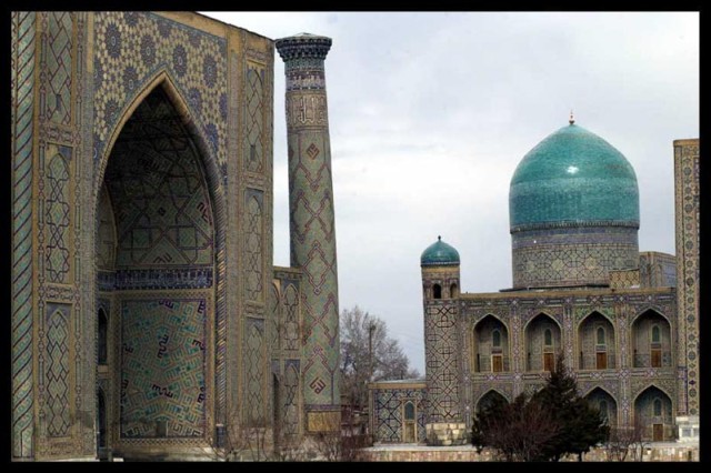 Samarkand The_Registan_in_Samarkand