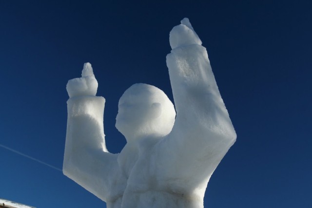 Eisskulptur