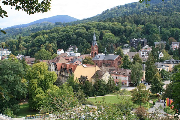 Blick auf Badenweiler, Markgräflerland