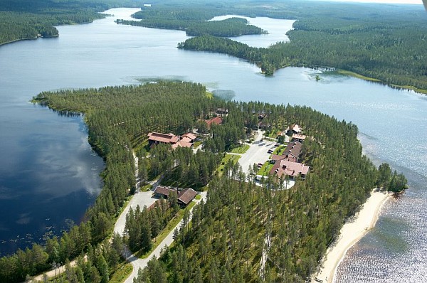 Metsäkartano aus der Vogelperspektive