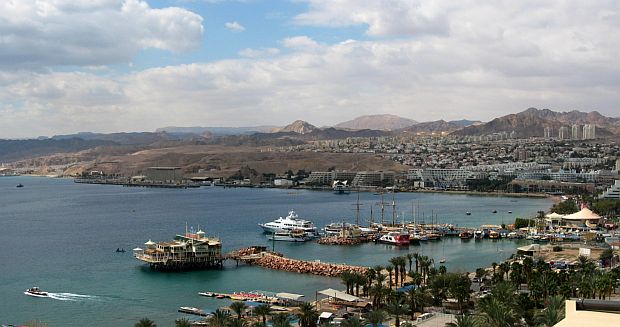 Eilat am Roten Meer in Israel